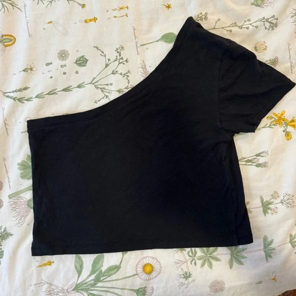 Aerie One Shoulder Crop Top - Picture 2 of 4